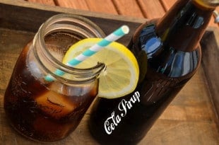 Cola Sirup selbstgemacht {www.dasweissevomei.com}