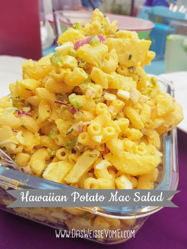 Hawaiian Potato Mac Salad {www.dasweissevomei.com}