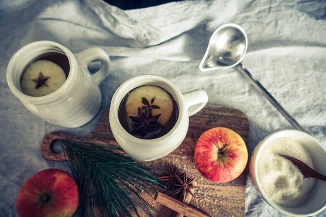 Hot Mulled Apple Cider {www.dasweissevomei.com}