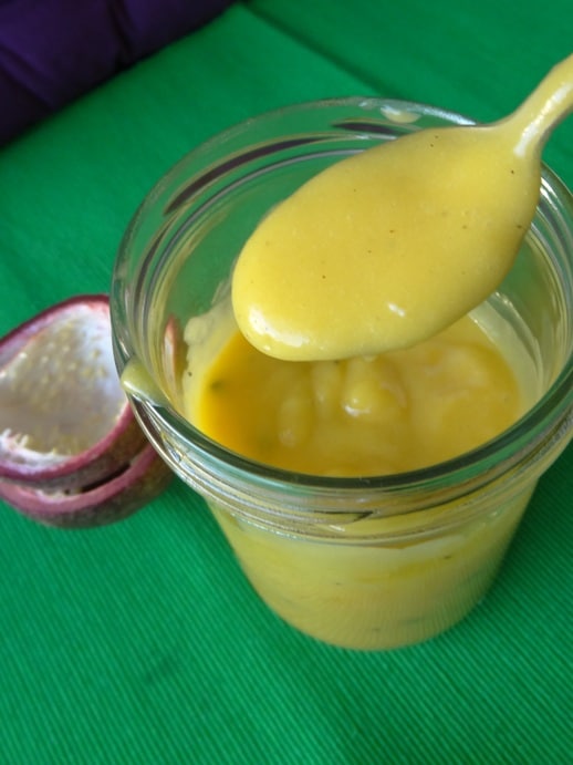 Passionsfrucht Curd - Passion Fruit Curd - Lilikoi  {www.dasweissevomei.com}
