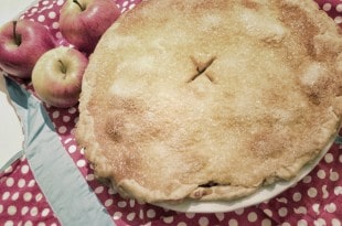 Apple Pie - Amerikanischer Apfelkuchen {www.dasweissevomei.com}