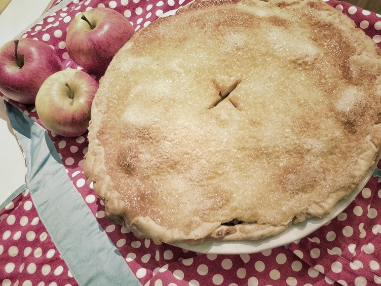 Apple Pie - Amerikanischer Apfelkuchen {www.dasweissevomei.com}