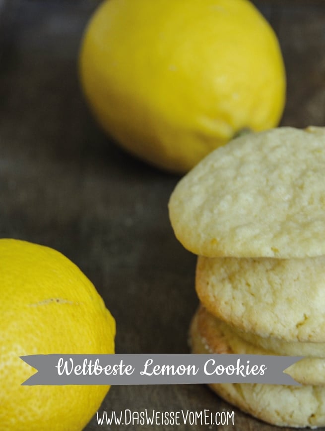 Weltbeste Lemon Cookies {www.dasweissevomei.com}